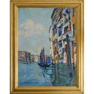 Venedigszene am Canale Grande (1908)